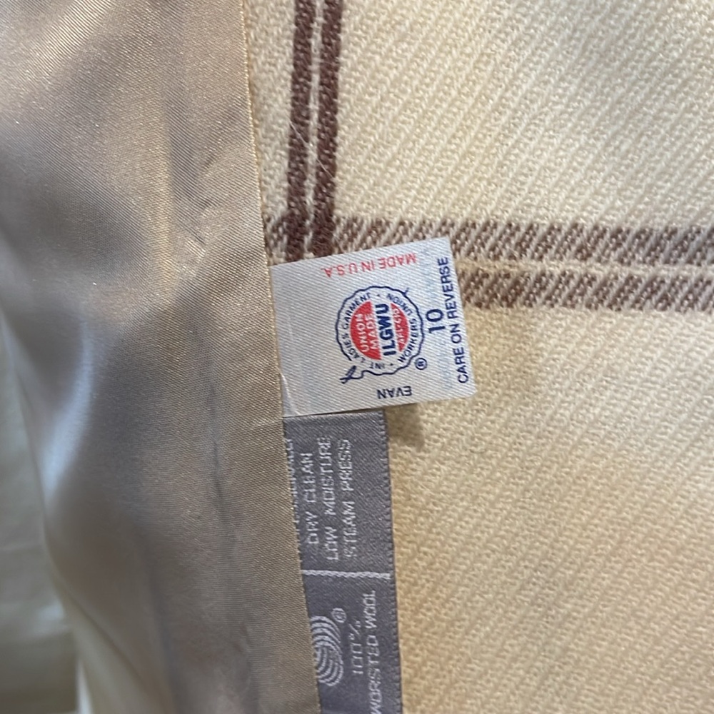 2pc vintage wool long skirt suit - Picture 5 of 13